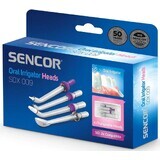 SENCOR SOX 009 TESTE PENTRU SOI 1×33 buc, capete de schimb pentru duș oral