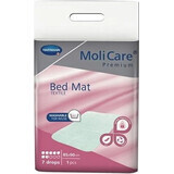 MOLICARE PREMIUM BED MAT TEXTILE 7KV. 85X90CM 1×1pc, tampon textil