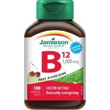 Jamieson Vitamina B12 1000mcg CILIEGIA 1×100 tbl, integratore alimentare