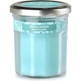 Emocio Green bottle with metal cap Scented candle Crystal waters Crystal waters 1×1 pc, size 69 x 85 mm