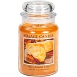 Village Candle Lumânare parfumată în sticlă - Warm Buttered Bread, mare 1×1 buc