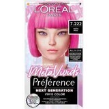 L'Oréal Paris Preférence Meta Vivids Meta Pink 1×1 St., permanente Haarfarbe