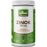 VITAR ORGANIC Zink 25 mg 1×60 tbl, mit Vitamin C