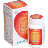 Biomin VITAMINA K2 VITAMINA K2 D3 PREMIUM 2000 UI 1x30 cps, complemento alimenticio