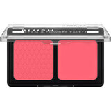 Catrice Blush Affair Cream & Powder Palette, fard de obraz, Stunning Strawberry, 010, 6 g