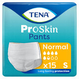 Tena Pants ProSkin, chiloți absorbanți, mărimea S, 65-85 cm, Normal, 15 bucăți