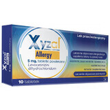 Xyzal Allergy 5 mg, 10 comprimate filmate