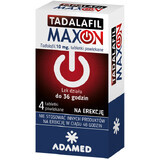 Tadalafil Maxon 10 mg, 4 comprimate filmate