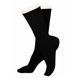 Salvi Compression Diabetic, calcetines para diabéticos con quitina, talla XXL, negro