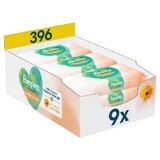 Pampers Harmonie Protect & Care, șervețele umede, 9 x 44 bucăți