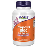 Now Foods Propolis 1500, 100 capsule vegane