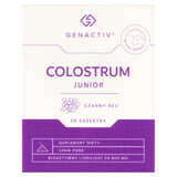 Genactiv Colostrum Junior Black Elderberry, de la 3 ani, 30 pliculețe