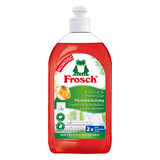 Frosch, concentrat pentru spălarea vaselor, portocaliu, 500 ml