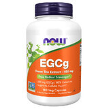 Now Foods EGCg Extract de ceai verde 400 mg, ceai verde, 180 capsule vegane