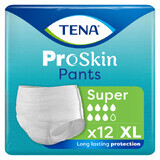 Tena Pants ProSkin, chiloți absorbanți, mărimea XL, 120-160 cm, Super, 12 bucăți