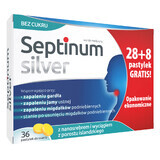 Septinum Silver, 28 pastiluțe + 8 pastiluțe gratuite