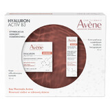 Avene Hyaluron Activ B3 Set de îngrijire întinerire avansată, cremă de reconstrucție celulară, 50 ml + cremă de ochi cu triplă acțiune corectivă, 15 ml