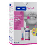 Kit Vitis Gingival, mondwater 500 ml + tandpasta 100 ml + tandenborstel 1 st