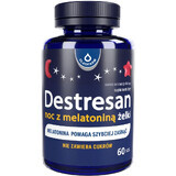 Destresan Night cu jeleu de melatonină, aromă de cireșe, 60 bucăți