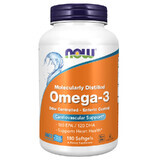 Now Foods Omega-3 1000 mg, 180 cápsulas