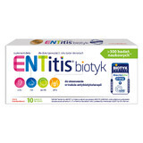 ENTitis Biotics, de la vârsta de 3 ani, aromă de căpșuni, 10 pastile