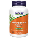 Now Foods Saw Palmetto Extract, sabal palm, 240 capsule softgel