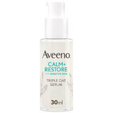 Aveeno Calm+ Restore, ser cu ovăz triplu, 30 ml