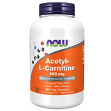 Now Foods Acetyl L-Carnitine, acetyl-L-carnitine 500 mg, 200 vegetarian capsules