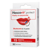 Hascovir Protect, Herpespflaster, 15 Stück