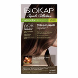 Biokap Nutricolor Delicato, coloration, 6.08 cappuccino blond foncé, 140 ml