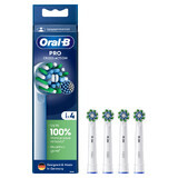 Oral-B Pro Cross Action, vârfuri de schimb pentru periuța de dinți electrică Clean Maximiser, 4 bucăți