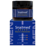 Snailmed, cremă lipoactivă de îngrijire și normalizare pentru bărbați, 30 ml