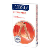 Jobst Ultra Sheer, șosete de compresie pentru genunchi, CCL2, vârf închis, mărimea 4, naturale