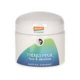 Martina Gebhardt Face and décolleté mask with 7 herbs for damaged and tired skin, 100ml