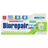 Biorepair Junior, pastă de dinți fără fluor pentru copii, mentă moale, 6-12 ani, 75 ml