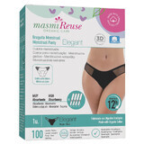 Masmi Elegant, slip menstrual, bumbac organic, mărimea S, 86-94 cm, 1 buc