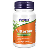 Now Foods Butterbur, rosehips, 60 vegan capsules