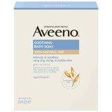 Aveeno, pudră de baie calmantă, 8 x 42 g