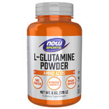 Now Sports L-Glutamină, pulbere, 170 g