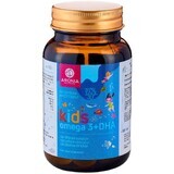 Kids Omega 3 + DHA cu aroma de tutti frutti, 60 capsule masticabile, Aronia Charlottenburg