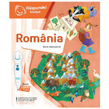 Carte interactiva Romania, +6 ani, Raspundel Istetel