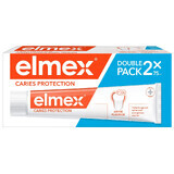 Pastă de dinți Elmex Caries Protection, 2 x 75 ml