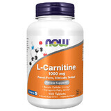 Now Foods L-Carnitină 1000 mg, L-Carnitină, 100 comprimate