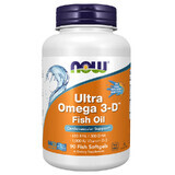 Now Foods Ultra Omega 3-D, 90 cápsulas blandas