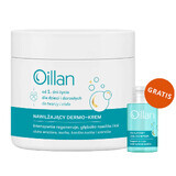 Oillan dermo crema hidratante, desde el primer día de vida, 500 ml + gel limpiador oleoso, desde el primer día de vida, 50 ml gratis