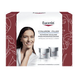 Eucerin Hyaluron-Filler set, cremă de zi, 50 ml + cremă de noapte, 50 ml