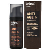 Tolpa Men Anti Age & Skin Barrier, cremă hidratantă antirid 40+, 50 ml