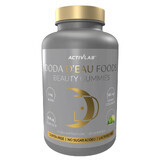 AcivLab Doda D'Eau Foods BeautyGummies, gominolas, sabor lima y limón, 60 unidades