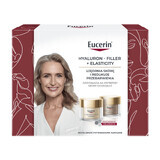 Eucerin Hyaluron-Filler + Elasticity set, cremă de zi, 50 ml + cremă de noapte, 50 ml