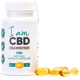 I am CBD Full Spectrum CBD 750 mg 30 capsules